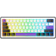 Клавіатура механічна HATOR Hellyberry HK60 wireless White-Violet