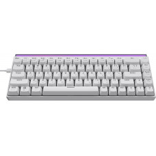 Дротова механічна клавіатура Ajazz NK68 Red switches White (NK68-R-W)