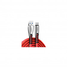 Кабель Colorway USB - Type-C (zinc alloy) 2.4А 1м Red (CW-CBUC012-RD)