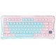 Клавіатура механічна GravaStar Mercury K1 Lite 80keys, BT/WL/USB, Aurora Mist GSK1LITE_PM_MINT