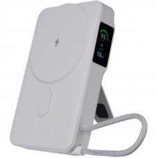 Power Bank Gelius Fluxen GP-PBW120 Magnetic Wireless Charge Qi2 15W 10000mAh Grey