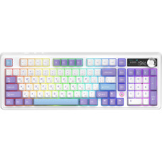 Бездротова механічна клавіатура Ajazz AK980 V2 Gift Switch V2 Purple White Blue (AK980-V2-G-PWB)