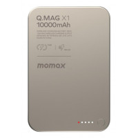 Портативний зарядний пристрій MOMAX WRL 10000MAH Q.MAG X1 TITAN. IP117AE
