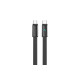 Кабель Colorway Type-C - Type-C (ultra-thin) (PD Fast Charging 100W) 5А 1м CW-CBPDCC100-BK