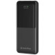 Power Bank ColorWay 10 000 mAh LCD (USB QC3.0 + USB-C PD22.5W) Black