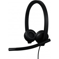 Навушники Logitech H570e Corded Stereo USB Teams version Black (981-001431)
