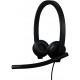 Навушники Logitech H570e Corded Stereo USB Teams version Black (981-001431)