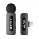 Бездротовий петличний мікрофон BOYA BY-V10 Type-C Black