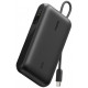 Акумулятор портативний Power Bank Belkin 10000мА·год, з інтегрованим кабелем USB-C, чорний BPB029HQB
