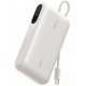 Акумулятор портативний Power Bank Belkin 10000мА·год, з інтегрованим кабелем USB-C, пісочний BPB029H