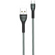 Кабель Colorway USB - Type-C (braided cloth) 3А 1м Silver (CW-CBUC041-GR)