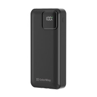 Power Bank ColorWay 20 000 mAh Optimal Power (USB QC3.0 + USB-C PD22.5W) Black