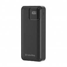 Power Bank ColorWay 20 000 mAh Optimal Power (USB QC3.0 + USB-C PD22.5W) Black