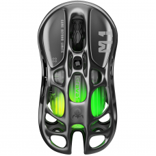 Миша GravaStar Mercury M1 Pro, magnesium alloy body, BT/WL/USB-A, RGB, Gunmetal Gray GRAVASTARM1PRO_