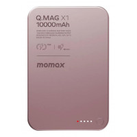 Портативний зарядний пристрій MOMAX WRL 10000MAH Q.MAG X1 PINK IP117AP