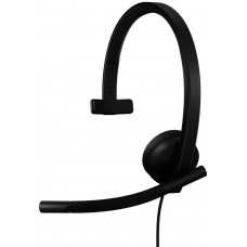 Навушники Logitech H570e Corded Mono USB Teams version Black (981-001427)
