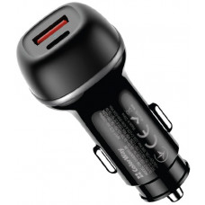 Автомобільний зарядний пристрій Colorway 2USB (63W) Black CW-CHA067PD-BK