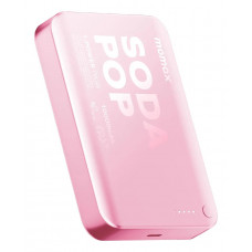 Портативний зарядний пристрій MOMAX WRL 10000MAH PINK IP166P