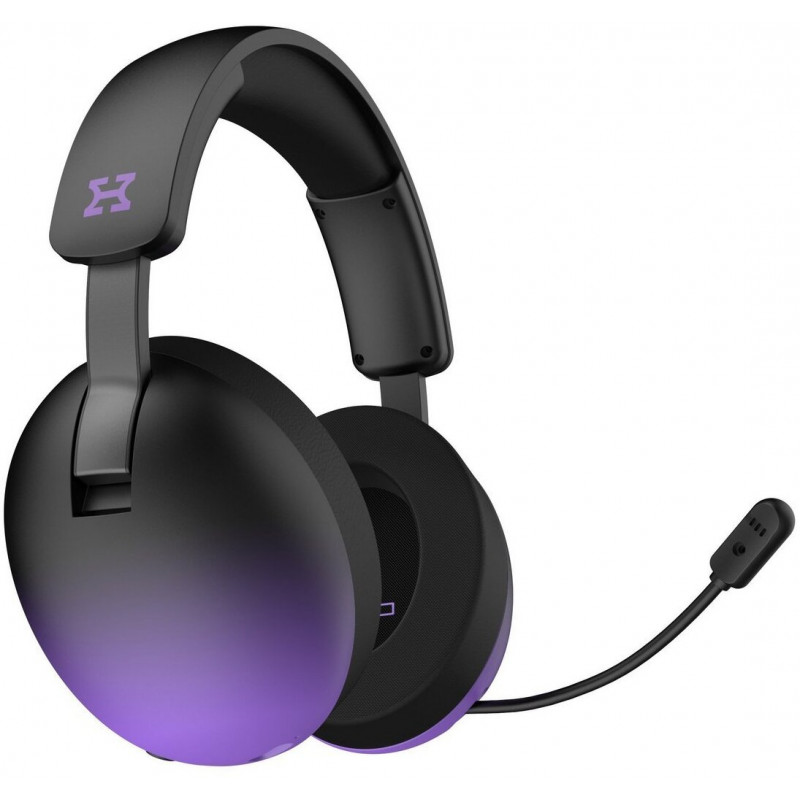 Ігрова гарнітура HATOR Hellyberry HH30 PRO wireless (HH30_PRO_wireless_BV) black-violet gradient