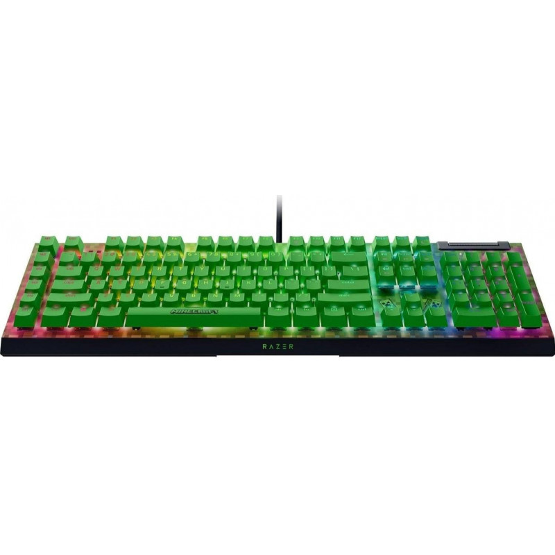 Клавіатура механічна RAZER BlackWidow V4 X, Minecraft Edition (RZ03-04704100-R3M1)