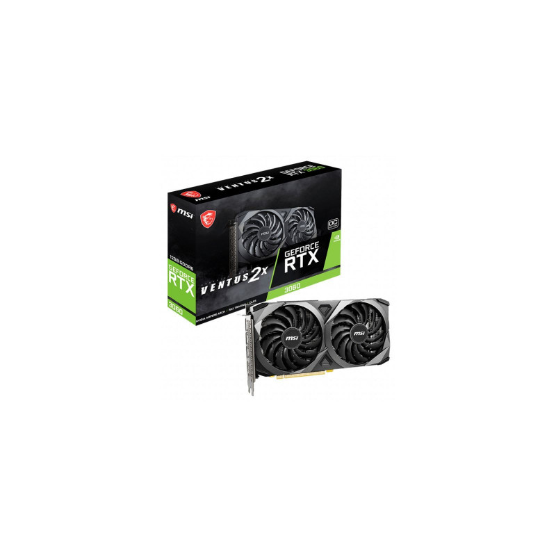 Відеокарта MSI Nvidia GeForce RTX 3060 VENTUS 2X 12G OC