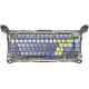 Клавіатура механічна GravaStar Mercury K1 Pro, BT/WL/USB, Interstellar Silver GS_K1_PRO_S_CGRY