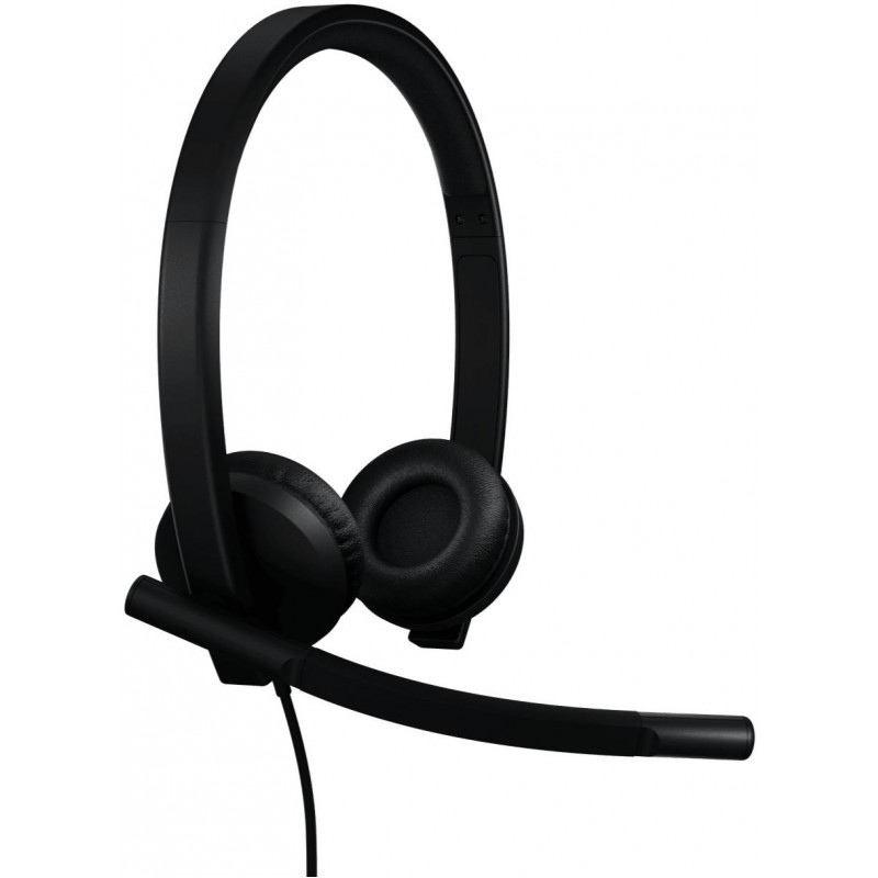 Навушники Logitech H570e Corded Stereo USB Teams version Black (981-001430)