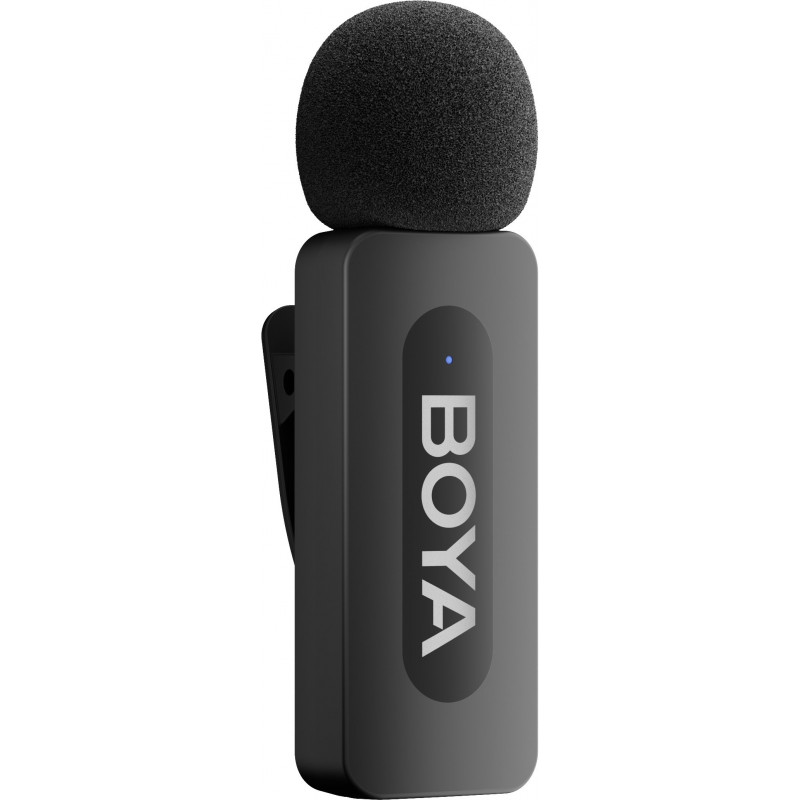 Бездротовий петличний мікрофон BOYA BY-V3 combo Type-C/Lightning Black