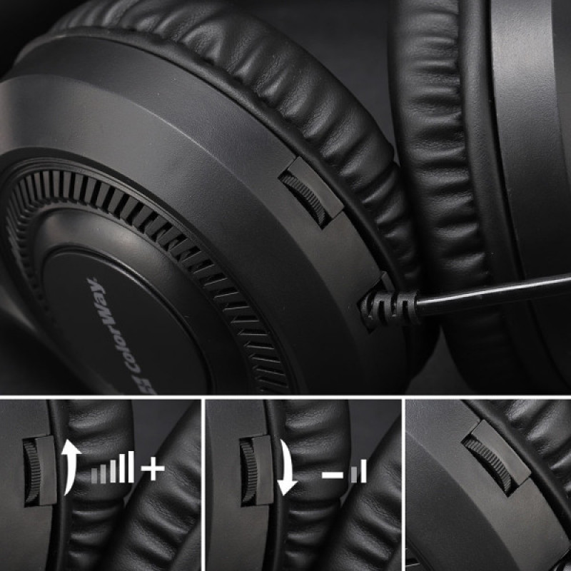 Навушники ColorWay GlowCore RGB Black CW-HPG02BK