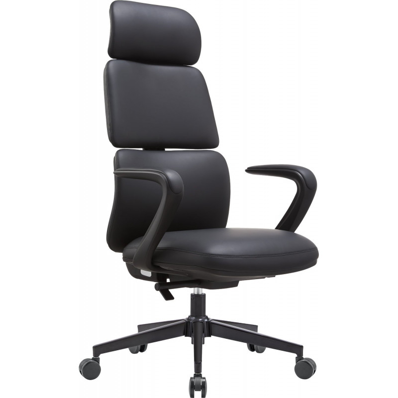 Крісло офісне OfficePro Delicate OC690BK Black PVC