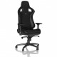 Ігрове крісло Noblechairs EPIC шкіра, чорний NBL-RL-BLA-001
