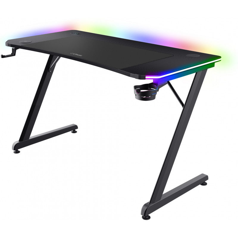 Стіл Trust GXT 710 Luminus Pro RGB, чорний 25419_TRUST