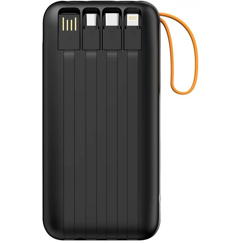 УМБ ColorWay Power Bank 20 000 mAh PowerHub (USB QC4.0 + USB-C PD22.5W) Black