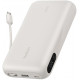 Акумулятор портативний Power Bank Belkin 20000мА·год, з інтегрованим кабелем USB-C, пісочний BPB030H