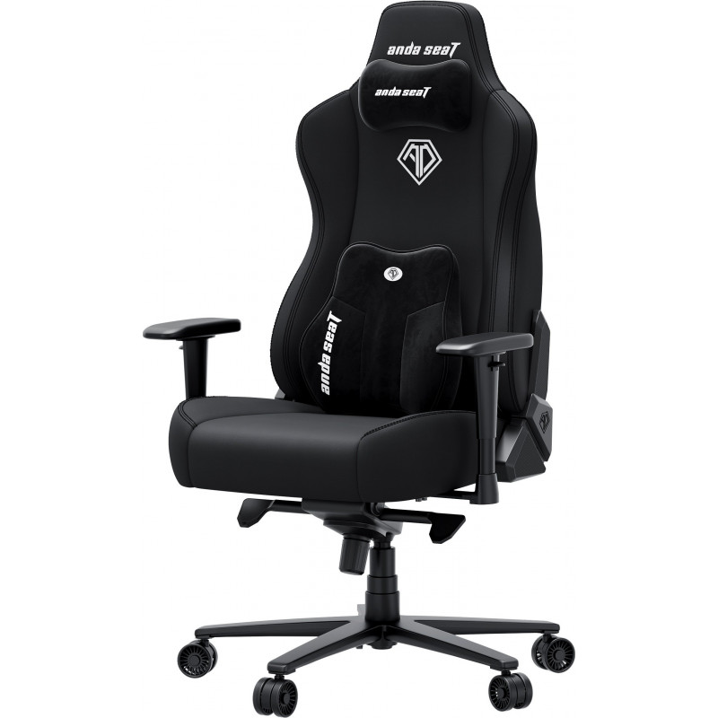 Крісло ігрове Anda Seat Novis Plus Fabric Black Size XL AD23YC-XL-01-B-F-B04