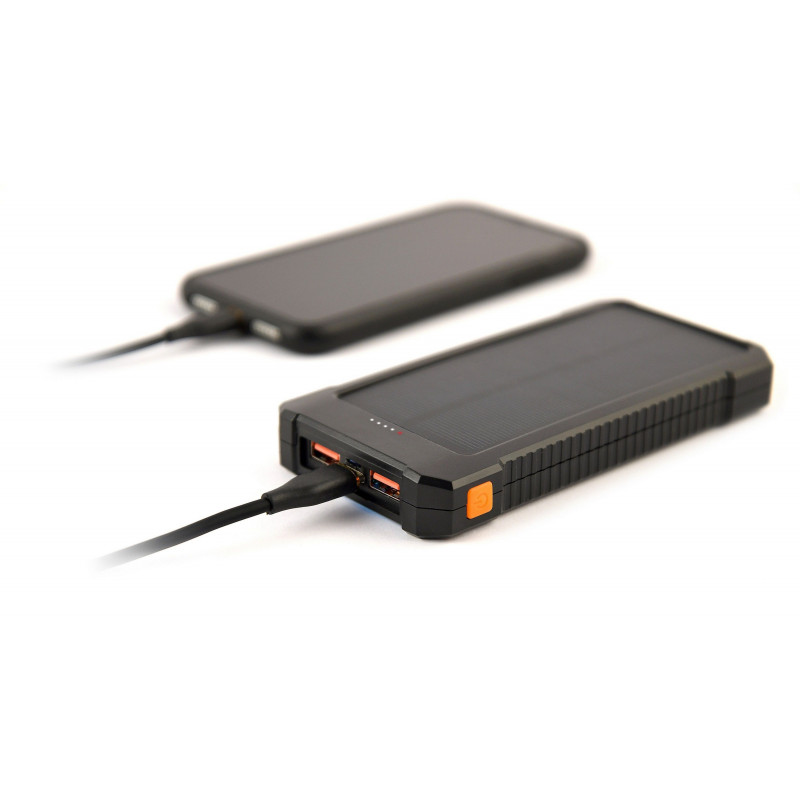 Power bank Gembird PB10-SOLAR-1 10000 mAh Black