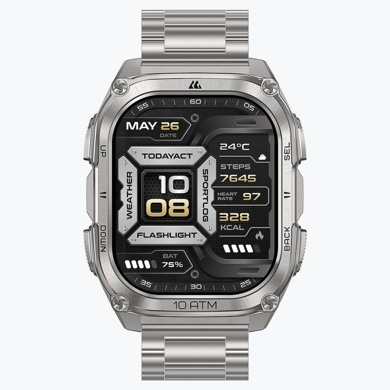 Розумний годинник KOSPET TANK M4 SE SILVER