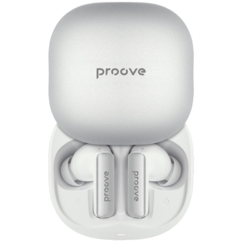 Навушники Proove NoLimit TWS with Hybrid ANC (APP) (white/silver)