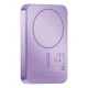 Портативний зарядний пристрій MOMAX WRL 10000MAH PURPLE IP166U
