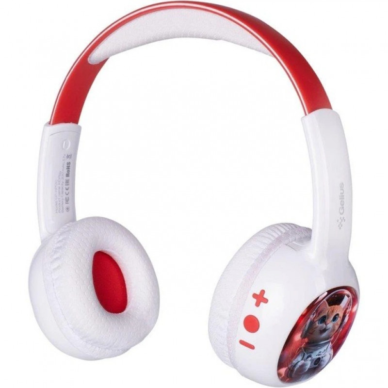 Навушники Gelius KIDPlay GP HP-010 White/Red