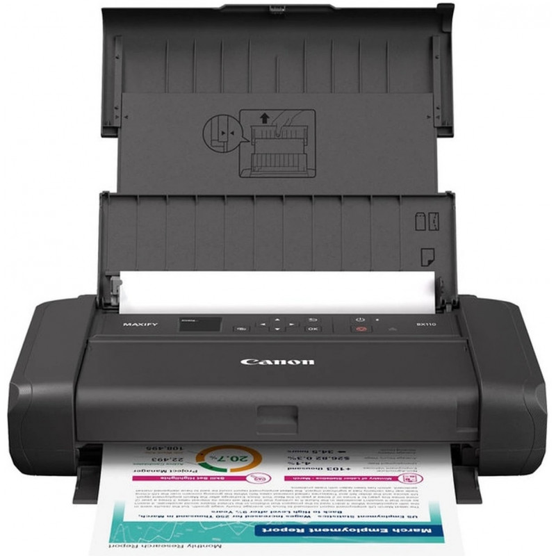Принтер Canon MAXIFY BX110 з Wi-Fi with battery 7069C027