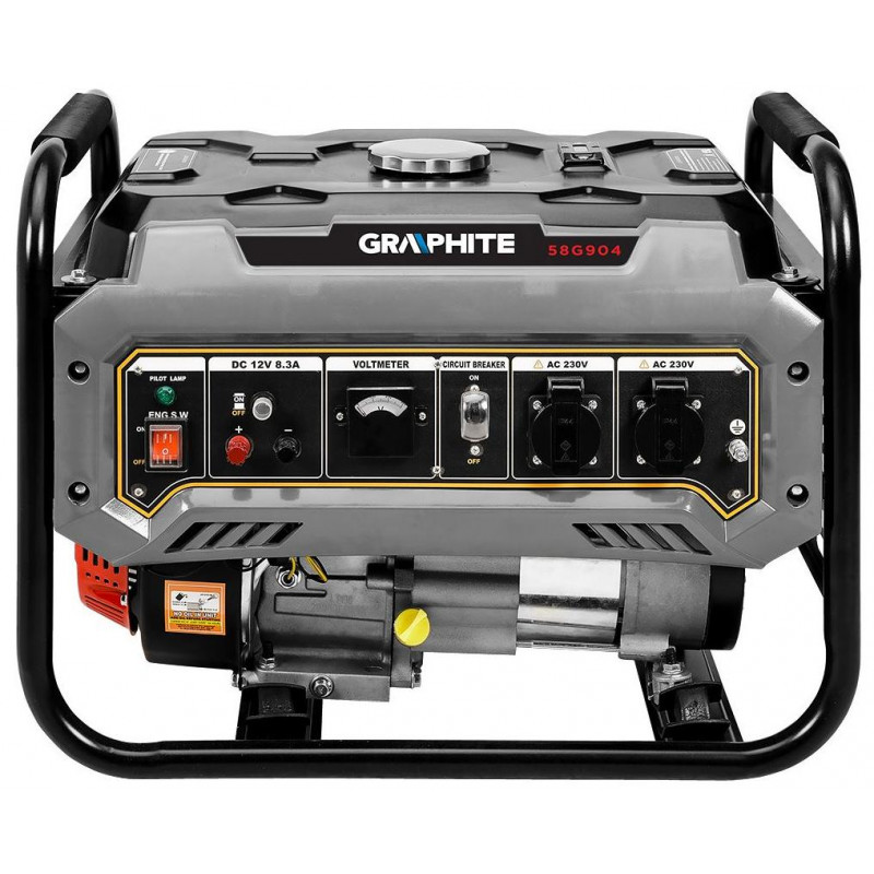 Генератор бензиновий GRAPHITE 230В 58G904
