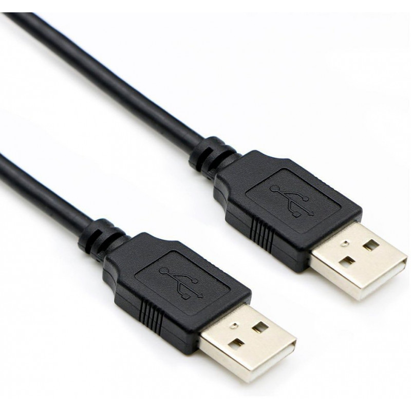 Кабель Colorway USB-А - USB-А 1м чорний CW-CBUU071-BK