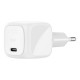 Зарядний пристрій мережевий Belkin 30Вт USB-С PD PPS, білий WCA008KQWH