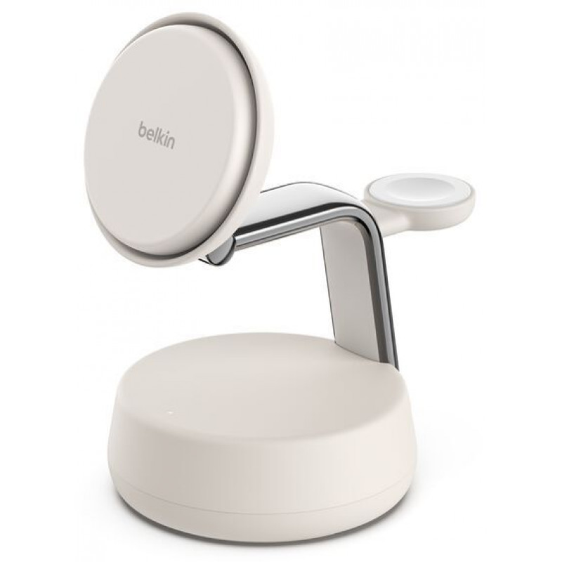 Зарядний пристрій бездротовий Belkin UltraCharge Pro 3-in-1 Magnetic Charging Dock WIZ040KQSD