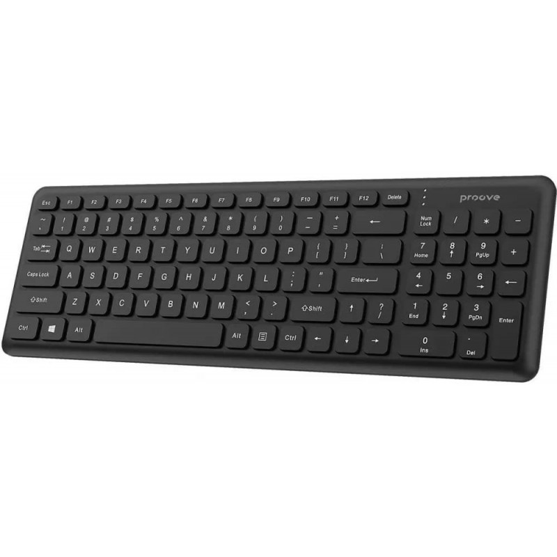 Бездротова клавіатура Proove Classic Code (UkraineLayout) (black)