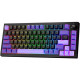Бездротова клавіатура Proove Gaming Coupe (Ukraine Layout) (black/purple)