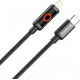 Кабель Colorway Type-C - Type-C (Breathing Light) (PD Fast Charging 60W) 3А 1м CW-CBPDCC103-BK