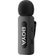 Бездротовий петличний мікрофон BOYA BY-V1 Lightning Black