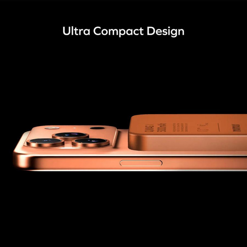 Портативний зарядний пристрій MOMAX WRL 5000MAH Q.MAG X ORANGE IP116AM